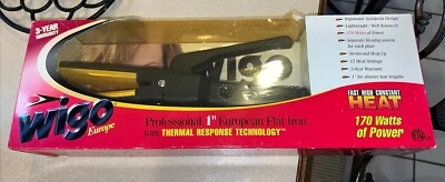 Wigo Europe Flat Iron Hair Straightener - Straightening Iron  WG5302 Excellent - Image 1 of 4