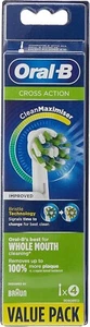 Braun Oral-B CROSS ACTION Replacement Electric Toothbrush Heads - 4 Pack SEALED - Picture 1 of 17