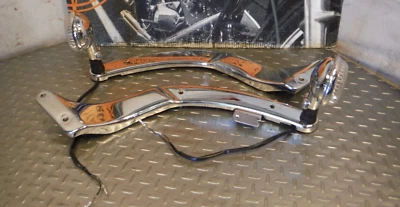 Yamaha V-Star V Star XVS650 XVS 650 2009 09 guardabarros puntales cubiertas señales Foto 1 de 4