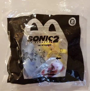 2022 McDonalds Sega SONIC The Hedgehog 2 TOY 8 Pullback Racer NEW! SEALED - Picture 1 of 3