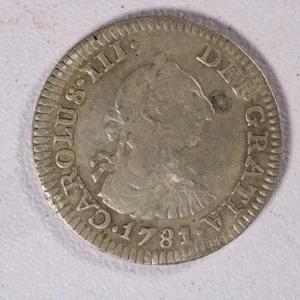 1781 MO FF Mexico 1/2 real-XF - Picture 1 of 2