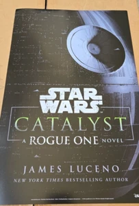 2016 SDCC COMIC CON EXCLUSIVE STAR WARS ROUGE ONE CATALYST POSTER - Picture 1 of 1