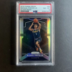 2019 Panini Prizm Michael Porter JR Silver Prism #88 Nm - Mt PSA 8 - Picture 1 of 5