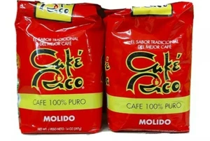 (2 BAGS/14 Ounces) CAFE RICO COFFEE OF PUERTO RICO RICH COFFEE 100% PURE - Picture 1 of 4