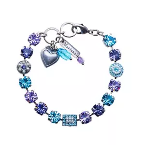 Mariana Must-Have Cluster and Pave Bracelet in Blue Moon - Picture 1 of 1