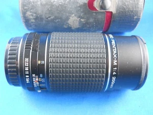 Asahi Opt SMC Pentax-M 1:4 200mm Lens - Picture 1 of 8