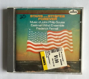 Stars and Stripes Forever Music of John Philip Sousa & Eastman Wind Ensemble CD - Imagen 1 de 4