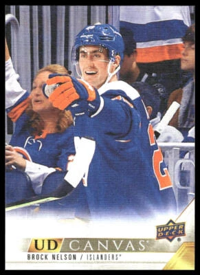2022-23 Upper Deck #C52 Brock Nelson UD Canvas - Image 1 of 2