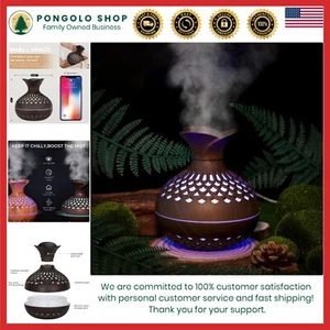 Quiet USB Powered Mini Humidifier - 300ml Aroma Diffuser for Office & Bedroom - Picture 1 of 9