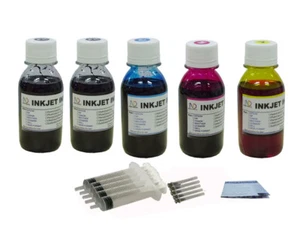 Zestaw atramentów uzupełniających do wkładu do drukarki HP ENVY 7858 64XL 67XL 910XL 962XL 5x100ML - Zdjęcie 1 z 1