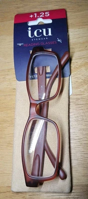 Gafas de lectura UCI + aumento de 1,25 con estuche - CACHEMIRA MARRÓN Foto 1 de 2