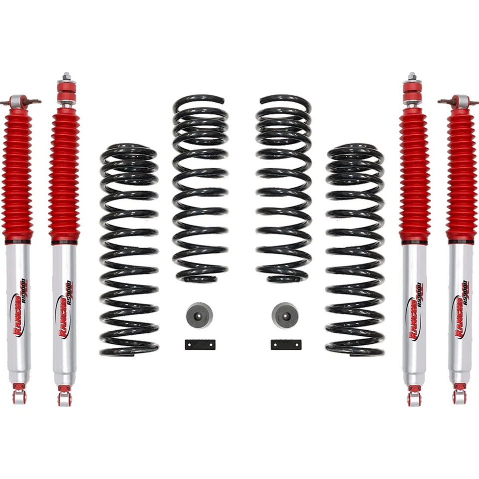 RS66119BR9 Rancho Suspension Lift Kit Front & Rear for Jeep Wrangler JK 2018 - Image 1 of 1