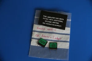 Quad 405-2 Verstärker Spannungsbegrenzer Links für ESL57 mit Etikett - Bild 1 von 2