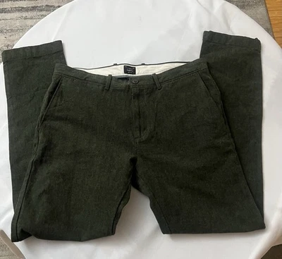 NWOT J Crew Pants Mens  484 Slim Fit Brushed Twill Chinos Flex Preppy 34/32 - Image 1 of 3
