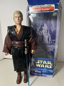 Hasbro 2002 Star Wars ANAKIN SKYWALKER Attack Of The Clones Actionfigur/Puppe - Bild 1 von 8