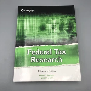 Federal Tax Research by Roby Sawyers Paperback Book 13th Edition - Read Descript - Picture 1 of 15