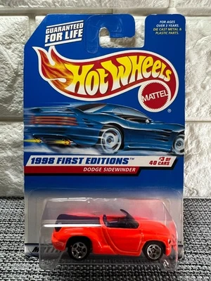 Hot Wheels 1998 primeiras edições #3 de 40 carros Dodge Sidewinder colecionador #634 - Imagem 1 de 4