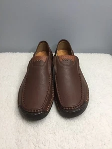 Geeks Freizeitschuhe Größe 48 braun Slipper - Bild 1 von 5