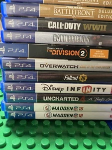 PS4 SPIELE SIE WÄHLEN KOMBIVERSAND SHOOTER, SPORT, RPGS 4,99 VERSAND KOMBINIERT - Bild 1 von 68