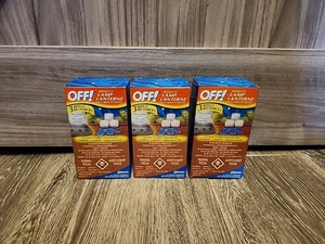 OFF! Lamp & Lantern Lot Of (3) Refill 9 Candles 9 Pads TOTAL Summer Backyard - Imagen 1 de 6