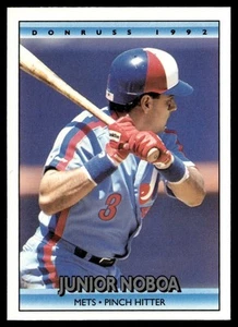 1992 Donruss Junior Noboa New York Mets #765 - Picture 1 of 2