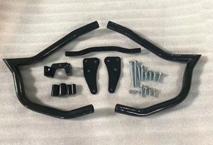 Engine Guard Crash Bar Bumper Protector Nice Black Bagger For BMW R18 2020-2024 - Picture 1 of 1