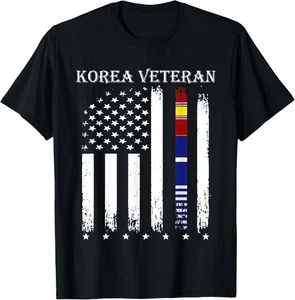 Nueva Camiseta Limitada Bandera Veterana de Corea - Regalos Veterinarios de la Guerra de Corea - Imagen 1 de 2
