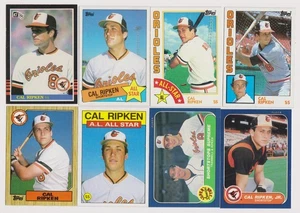 Lot of 23 different Cal Ripken Baseball Cards NM+ w/ 1984T 1985D 1986F 1990L etc - Bild 1 von 6