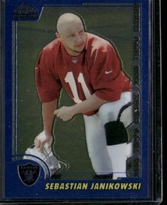 Sebastian Janikowski 2000 Topps Chrome Rookie RC #/1650 Raiders #186 MINT - Picture 1 of 2