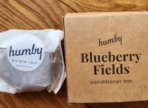 Humby Shampoo PURPLE RAIN & Conditioner BLUEBERRY FIELDS - Bild 1 von 3
