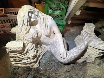 Mesa de centro retro sirena muebles de salón sin cristal Foto 1 de 4