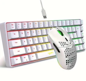 Gaming keyboard Combo Gaming Mouse RGB 0.1 MS response Time Wired GAMING - Picture 1 of 5