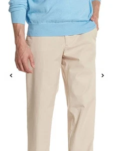 Lauren Ralph Lauren Mens Classic Fit Dress Pants 38x29.5-measured Tan Comfort - Picture 1 of 13