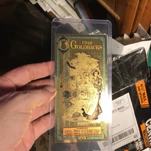 2023,,5 Goldback,,Utah,,24 K Gold - Picture 1 of 3