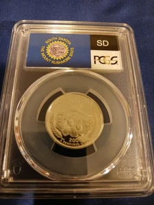 2006 S PCGS PR70DCAM SILVER SOUTH DAKOTA STATE FLAG QUARTER - Picture 1 of 2