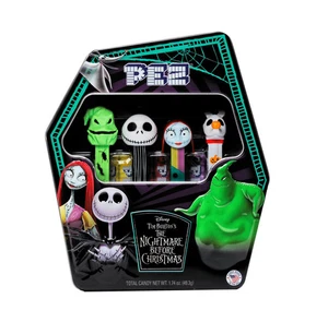 PEZ 'The Nightmare Before Christmas' Gift Set in Tin - Jack Sally Zero Halloween - Picture 1 of 1