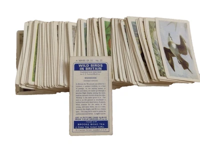 Wild Birds In Britain Series Brooke Bond Tea Cards Trade Cards 140 Pcs Original - Image 1 of 4