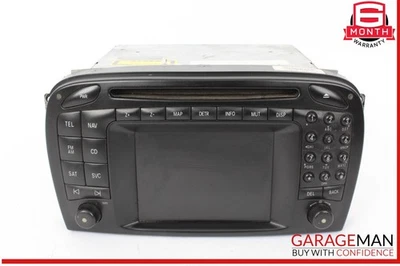 03-04 Mercedes R230 SL500 SL55 AMG Unidad principal Radio Comando Módulo de navegación OEM Foto 1 de 4