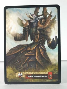 Witch Doctor Koo'zar - Blood of Gladiators - 18/208 - Wow TCG - Poco común - A - Imagen 1 de 5