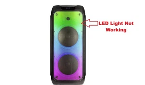 Acoustic Solutions Party Speaker Bluetooth Aux In Groove 10 K60 60W (No LED) R - Picture 1 of 5