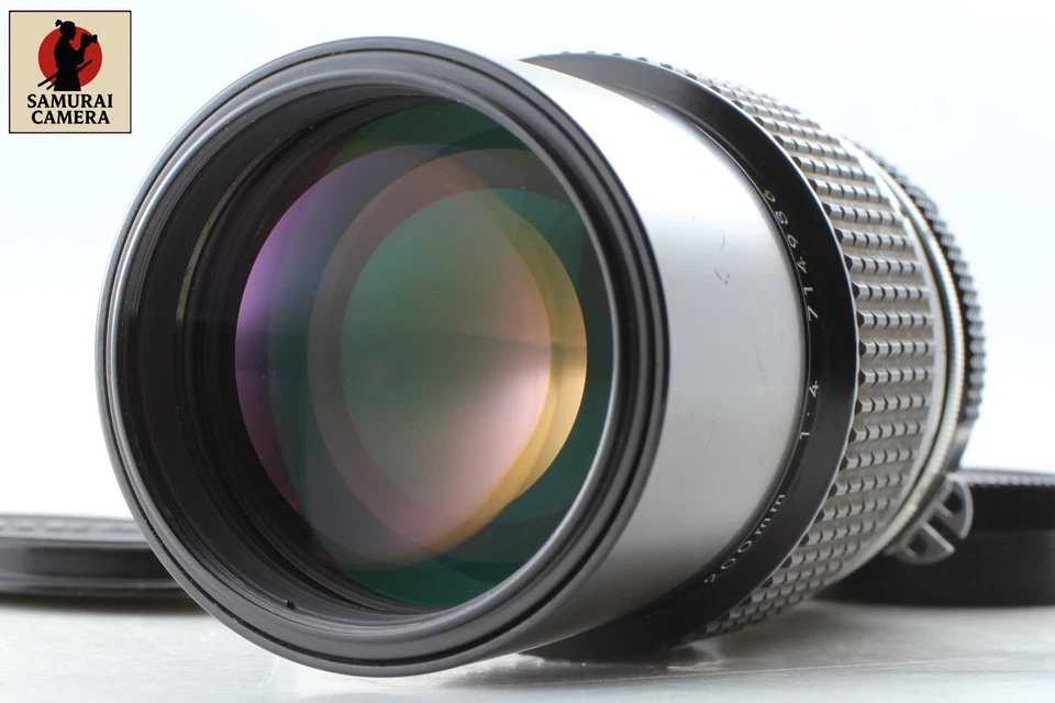 🎄[Óptica ESTADO PERFEITO] Lente Nikon Ai Nikkor 200mm f/4 telefoto MF Prime Ai do Japão - Imagem 1 de 4