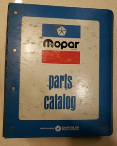 1974 Mopar Chrysler "K" Series Plymouth, Dodge, Imperial Master Parts Catalog  - Picture 1 of 8