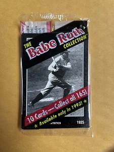 1992 Megacards Babe Ruth Collection 10 Pack Sealed Card #2 Front #151 Back - Bild 1 von 4