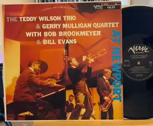 Teddy Wilson Trio, Gerry Mulligan Quartet at Newport Vinyl LP Verve Japan Import - Picture 1 of 6