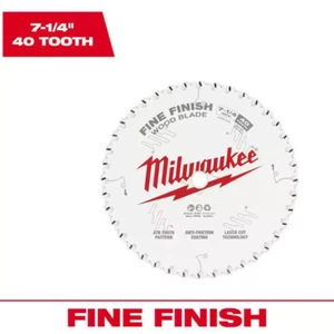 7-1/4 Zoll Kreissägeblatt X 40 Zähne feines Finish - Bild 1 von 8