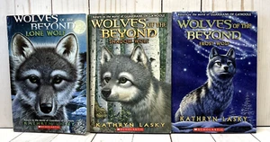 Lot 3 Wolves of the Beyond Series Kathryn Lasky Books 1 2 4 Lone Wolf Ga'hoole - Picture 1 of 8