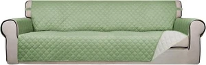Reversible Quilted Sofa Cover,Water Resistant Slipcover Protector, Washable - Picture 1 of 7