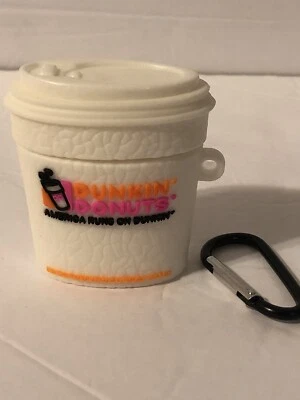 Dunkin Donuts Cup Apple Airpods Funda Silicona Se Adapta a Gen 1 y 2 A Prueba de Golpes Foto 1 de 4