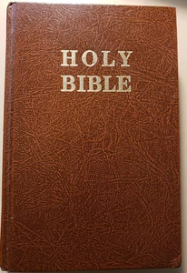 Sacra Bibbia-KJV (Leader Rosso) Stampa Nazionale Filadelfia 1978 - Foto 1 di 11