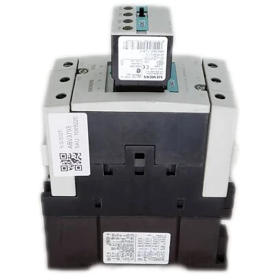 Contator Siemens com bloco de contato auxiliar 3RH1921-1LA11 3RT1044-1B - Imagem 1 de 4